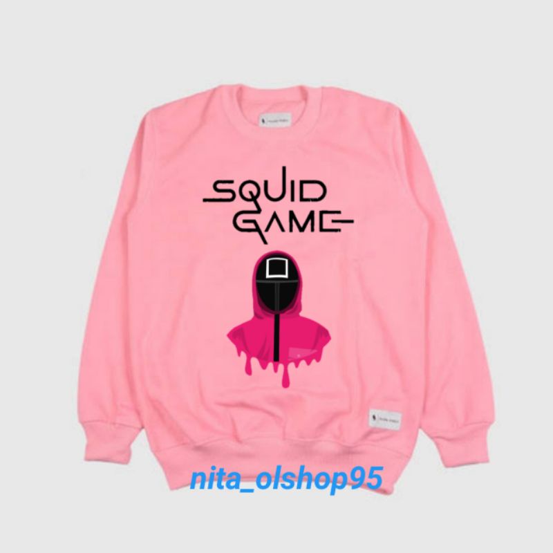 crewneck squid game sweater anak squid game