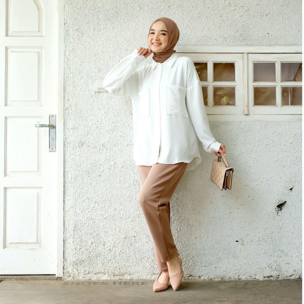 MILOVA SHIRT / BLOUSE / TOP / KEMEJA / ATASAN WANITA / ATASAN KERJA