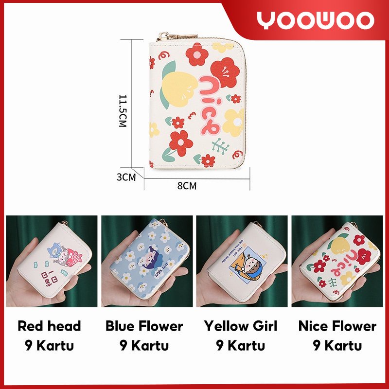 Dompet kartu kecil / multi cardholder/ dompet lucu / Dompet Wanita