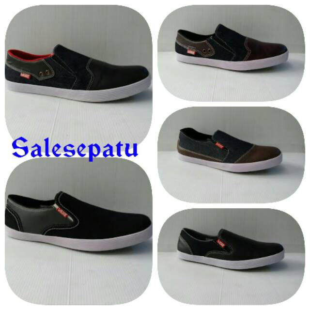 Sepatu Vans Slop Cowok