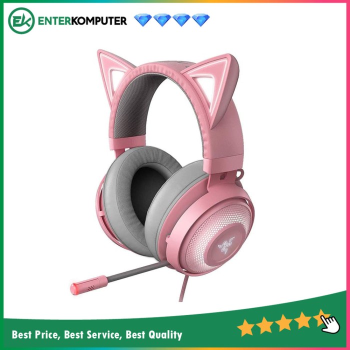 Razer Kraken Kitty - Quartz Edition Gaming Headset