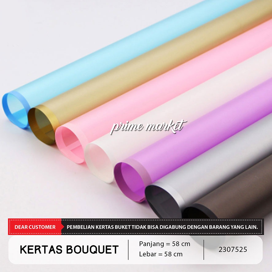 

Kertas Buket Bunga / Kertas Cellophane / Kertas Bunga Buket Motif Polkadot / Flower Wrapping (2307525)