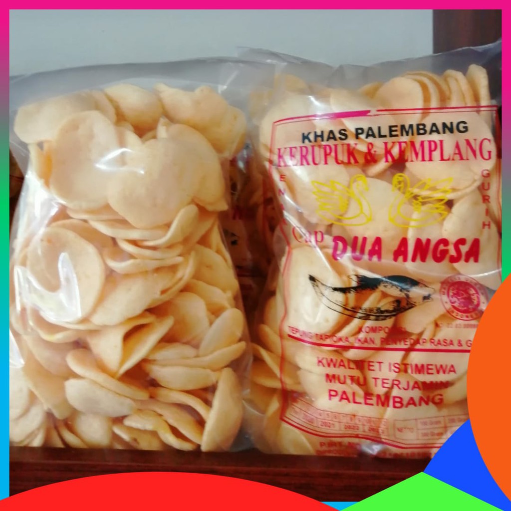 

KERUPUK KEMPLANG TIPIS RASA UDANG 250 GRAM NAGA MAS PALEMBANG ASLI ENAK