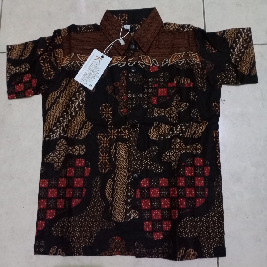 Couple Batik Ayah Ibu Anak Motif Semar Jagad Kids Fashion Terlengkap