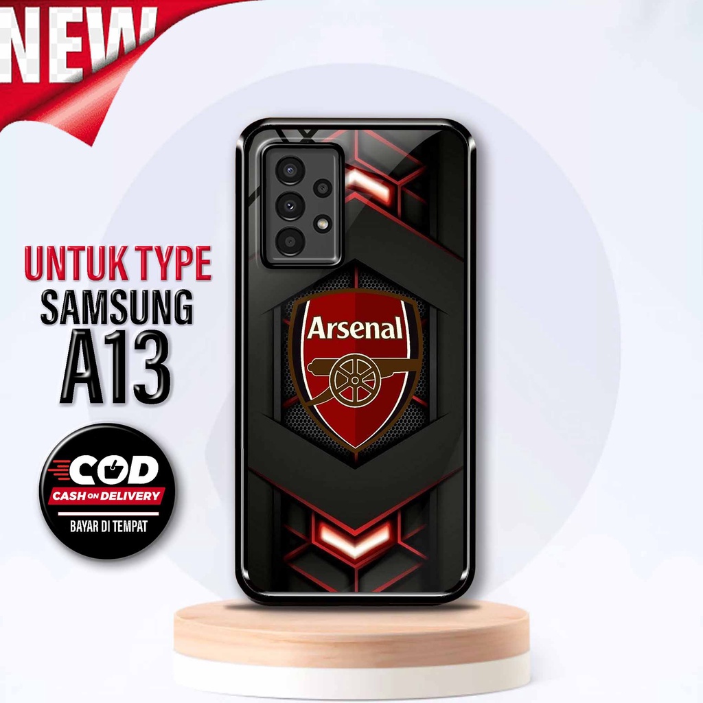 Sukses Case SAMSUNG A13 - Hardcase 2D Glossy Samsung A13 - Silikon Hp Samsung { Club Bola 1 } - Sili