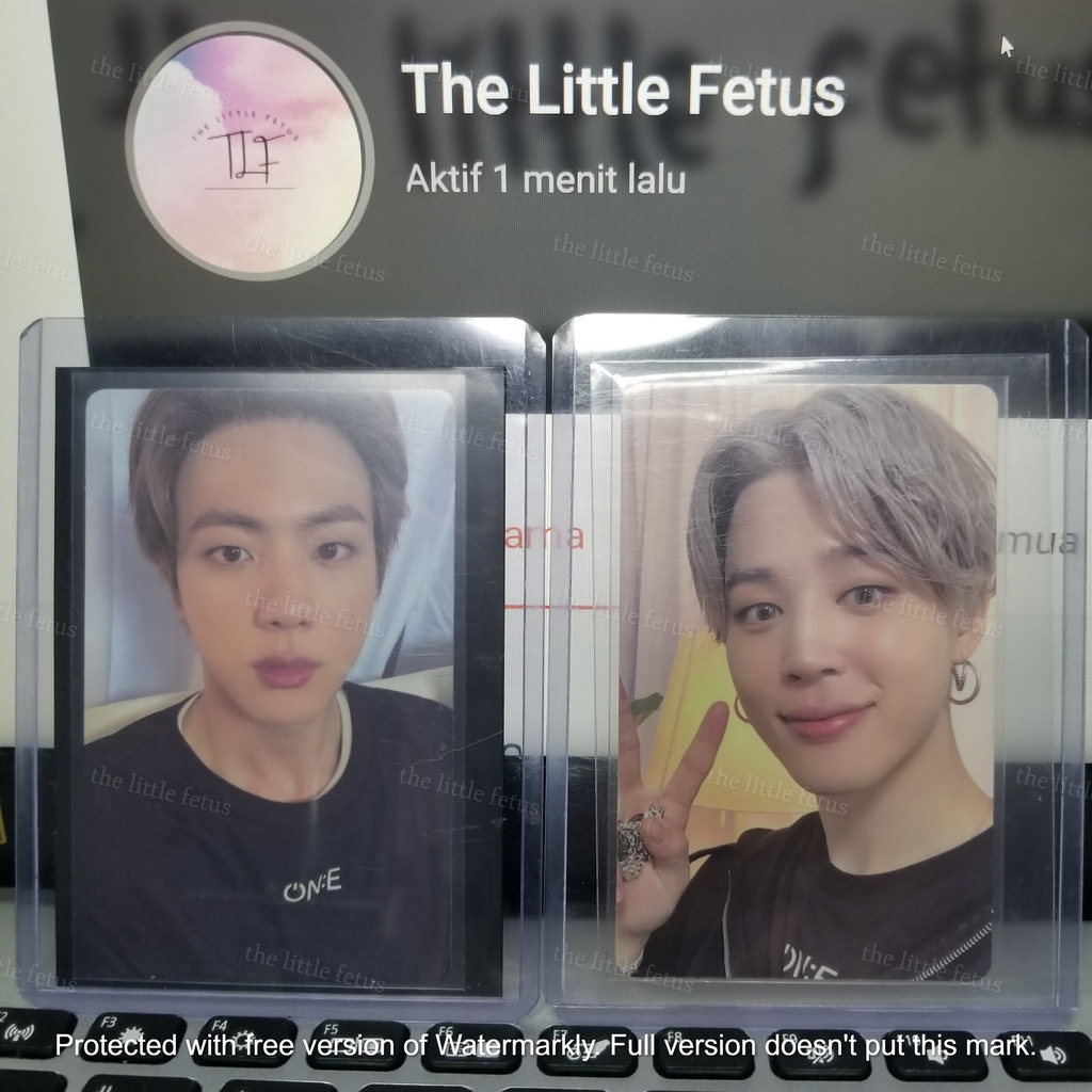 [BACA DESKRIPSI] PHOTOCARD PC BTS OFFICIAL BLURAY BR MOTS ONE JIMIN