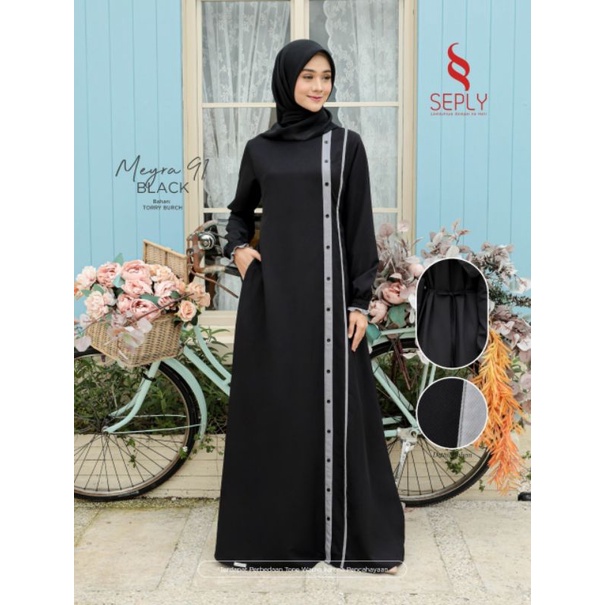 SEPLY GAMIS MEYRA 91 NAVY BLACK