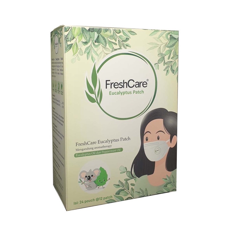 FreshCare Eucalyptus Patch 12 patch Masker