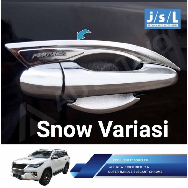 All New Fortuner paket tank cover outer handle chrome JSL