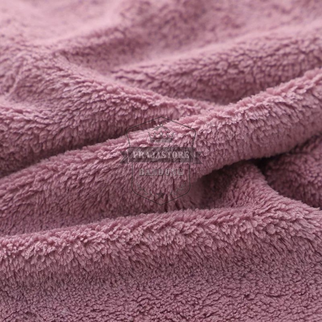 Handuk Mandi Dewasa Microfiber Woll Towel Lembut Daya Serap Tinggi 70X140 Tebal Murah Satine Polos Bulu