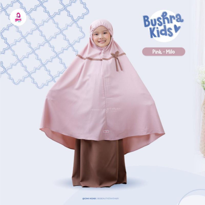 Mukena Bushra KIDS Gimi Hijab