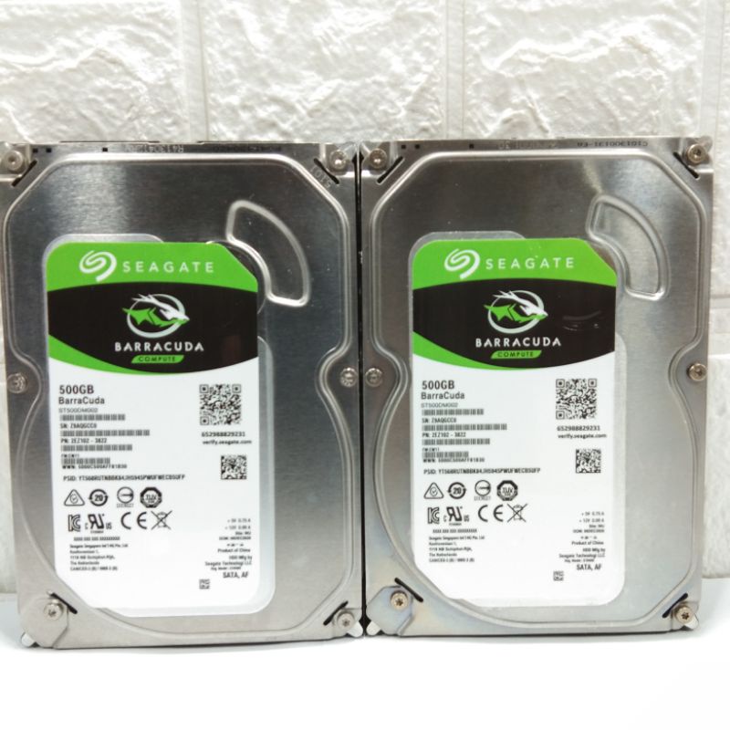 Harddisk Pc / Komputer 500Gb Sata Seagate Slim Rpm7200