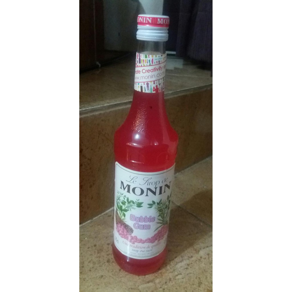 

BUBBLE GUM SYRUP MERK MONIN