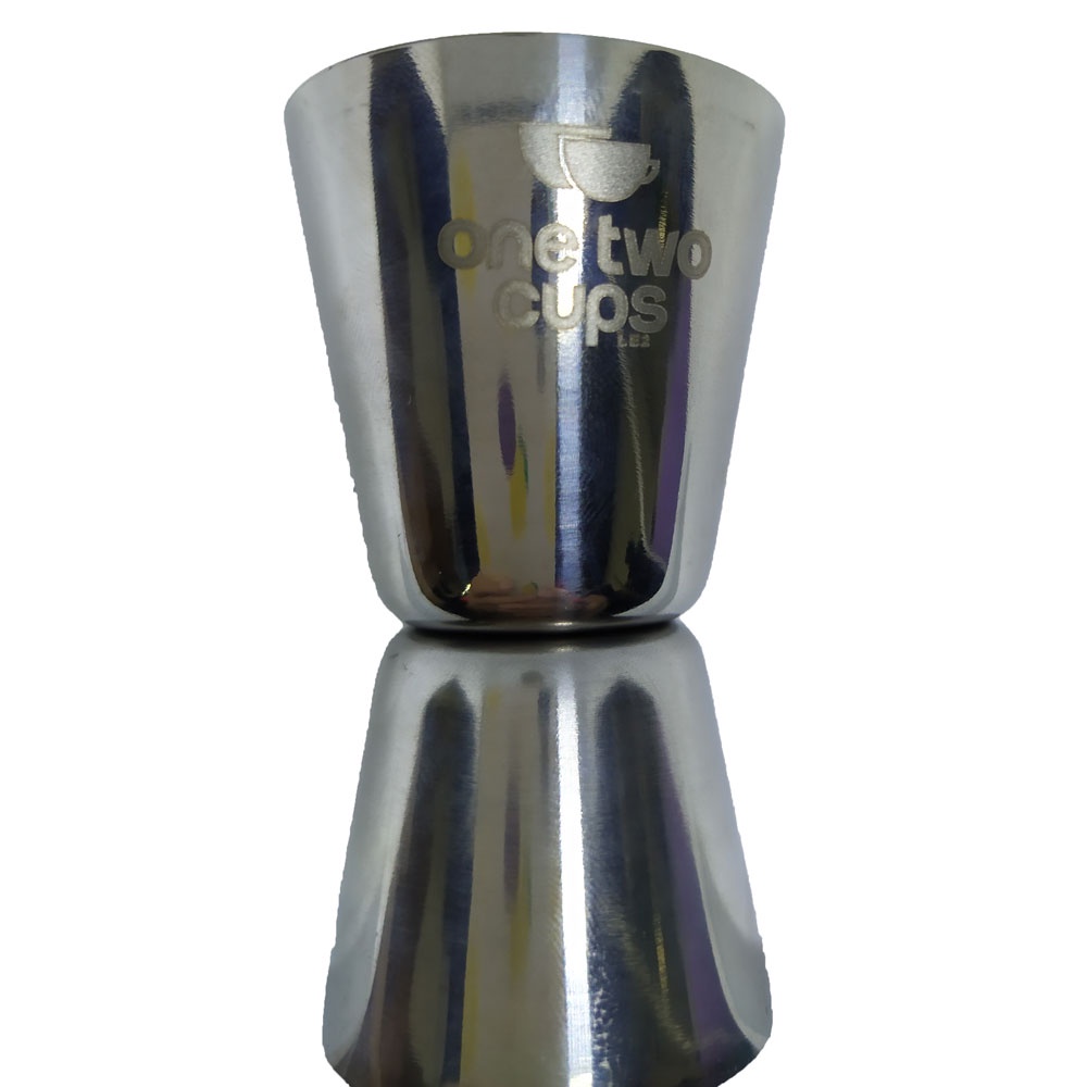 Gelas takar ukur cocktail bar warna-premium jigger stainless 30/15ml