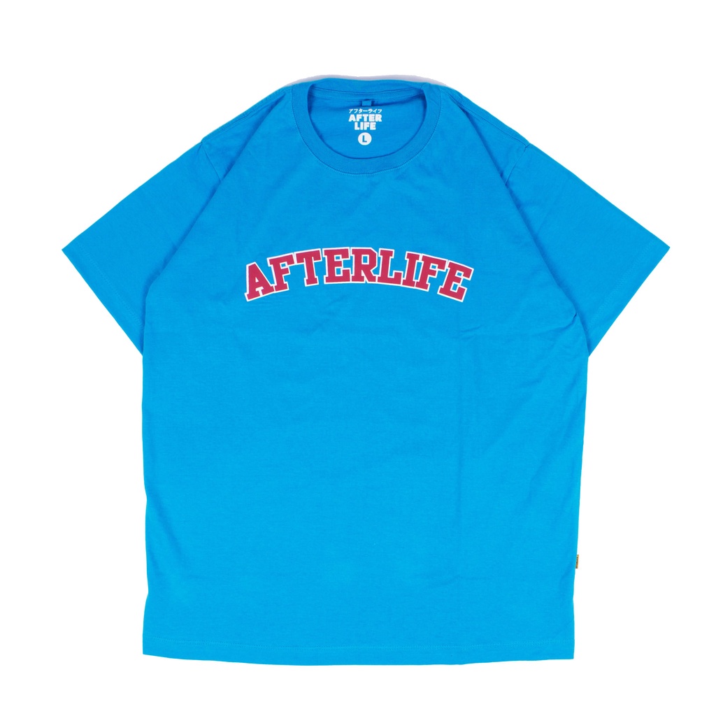 AFTERLIFE - Tshirt Choi Pitcher Turquoise Blue | 21057D