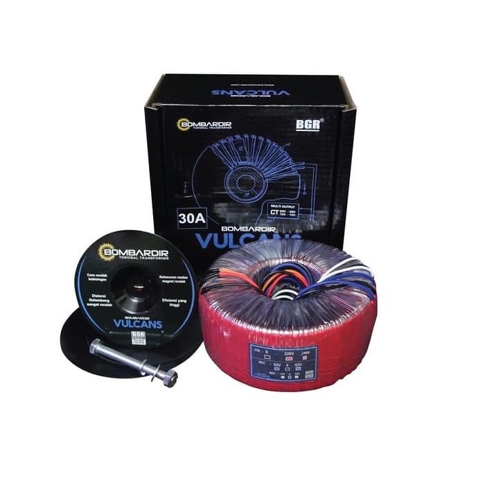 TRAVO VULCANS BOMBARDIR 30A CT 62V -TRAVO TOROIDAL TOROID 30 A 62 V