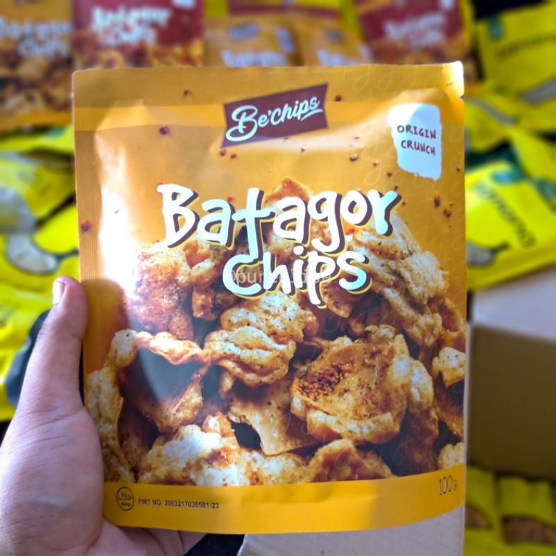 Be'Chips 70 gram | Batagor Chip | Keripik Batagor | Batagor Bandung