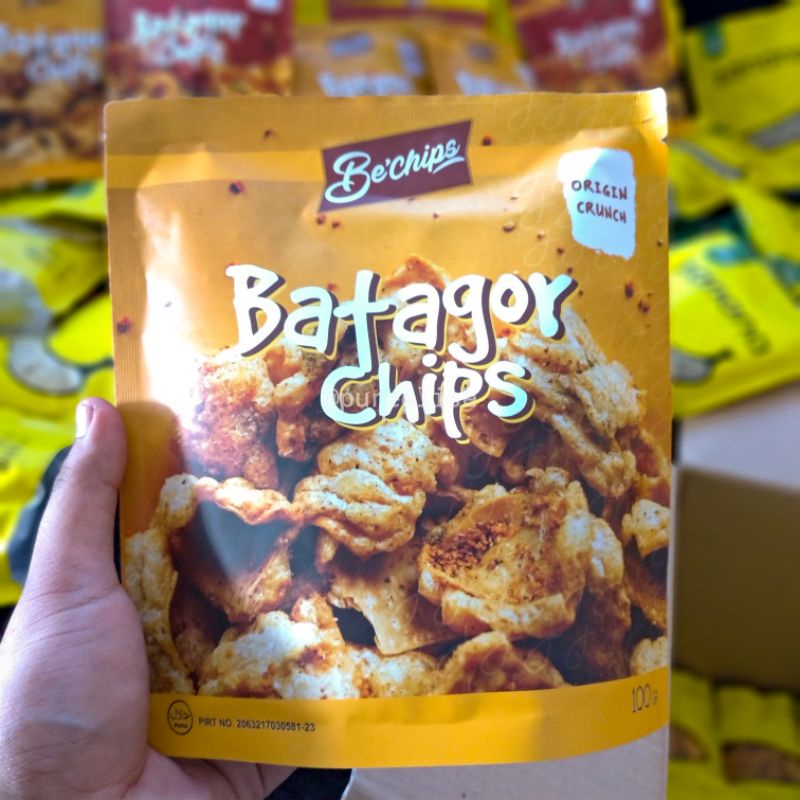 Be'Chips 70 gram | Batagor Chip | Keripik Batagor | Batagor Bandung