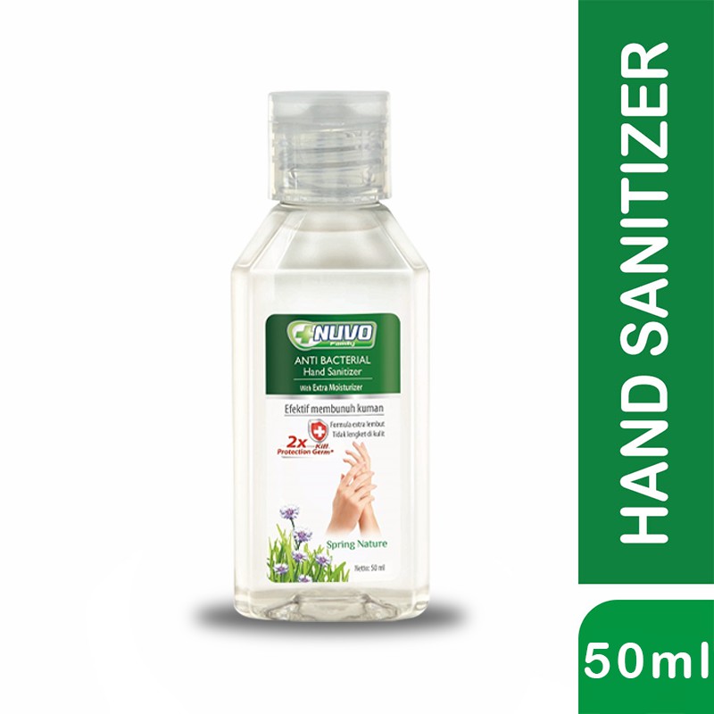 Nuvo Hand Sanitizer Botol 50ml - 85ml