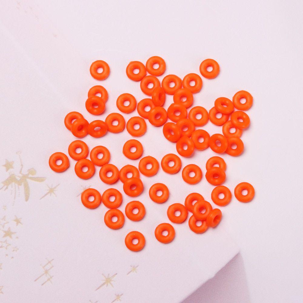 Nanas 100 Pcs/Tas Karet Stopper Baru Tahan Lama 12warna Gelang Nude Nonslip Terminal End Tackle Aksesori Datar Bulat Matt