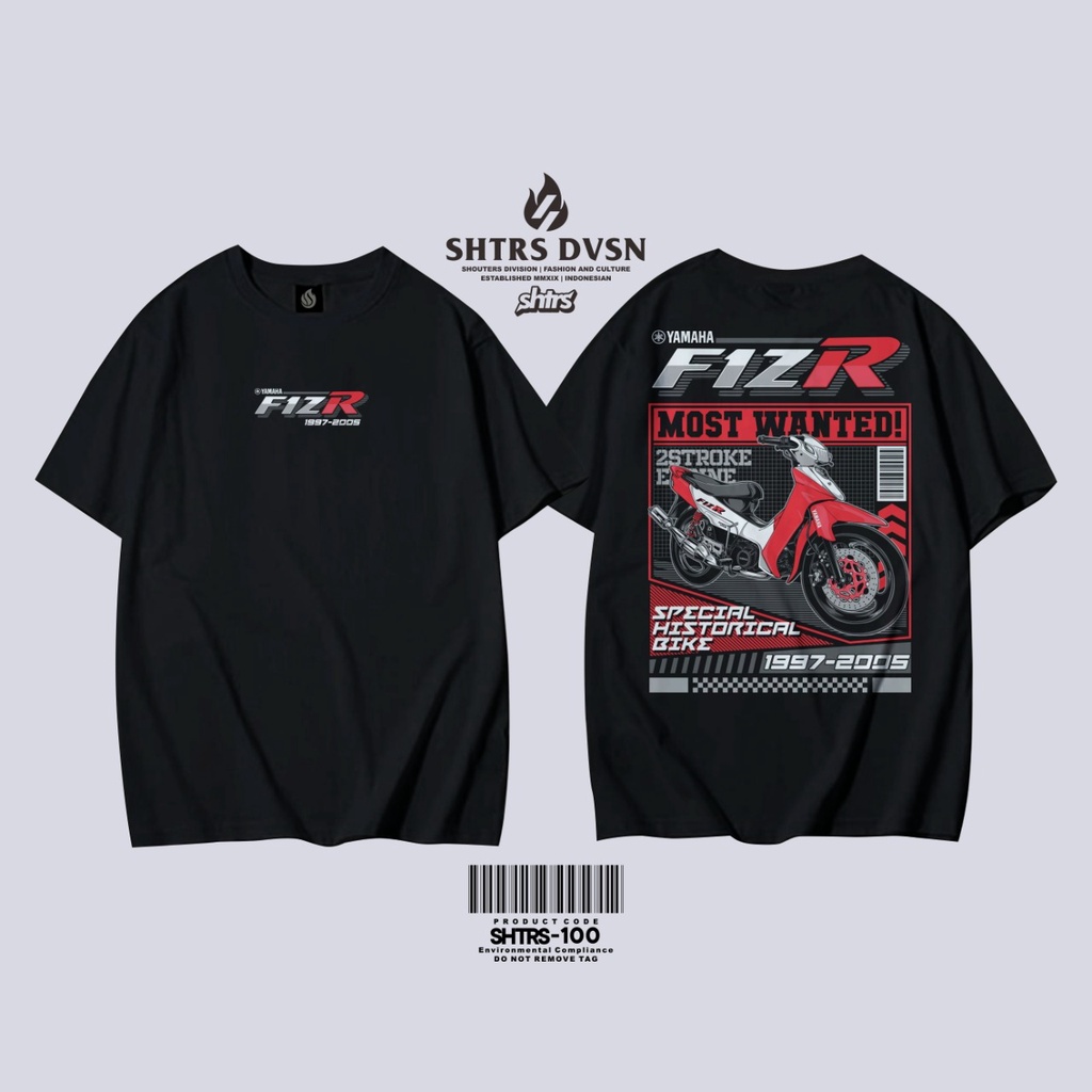 Kaos F1ZR 2STROKE DAYTONA Kaos YAMAHA F1ZR Baju F1ZR INDONESIA