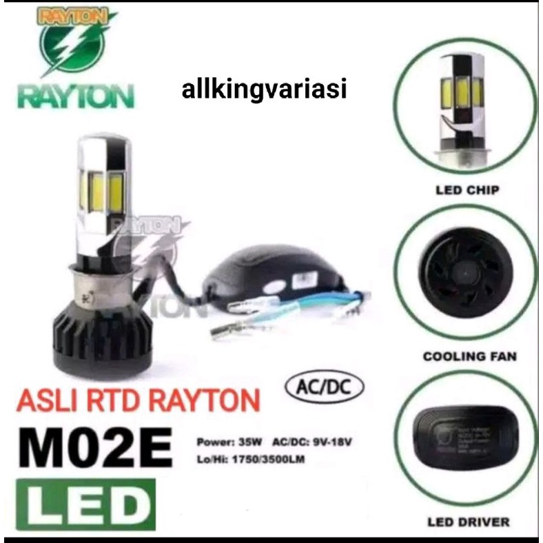 Jual Rtd Lampu Led Sisi Lampu Depan Led Asli Rtd Rayton Lampu Led Rtd Sisi Universal Shopee