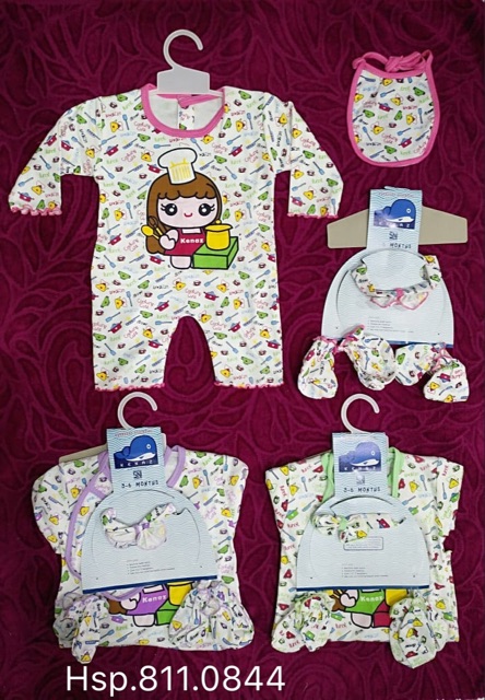 Kenaz jumper bayi cewek 1 setel lengan panjang berSNI