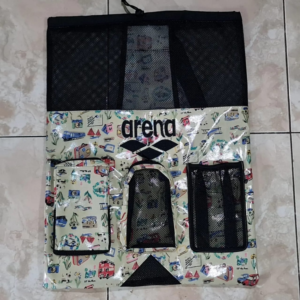 Tas Renang Arena Motif / Tas Olahraga Arena Motif / Tas Backpack Arena Motif