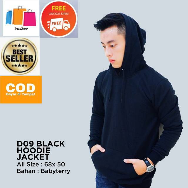 Baju Jaket hoodie fashion pria cowok laki  keren murah