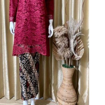 Terbaru KEBAYA JUMBO 90 KG M L XL XXL 3L [promo} ATASAN tunik terbaru dan Rok Kebaya Setelan Kebaya 