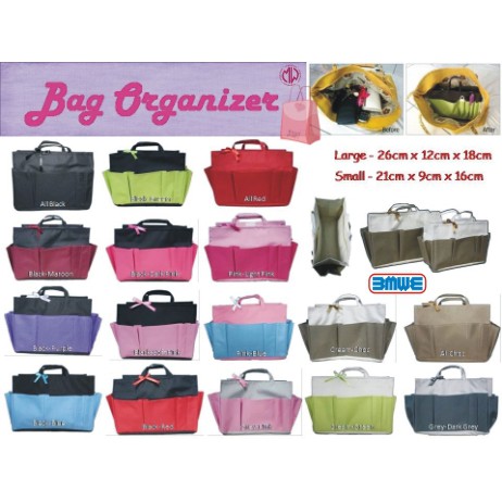 Handbag Organizer ukuran LARGE  bag in bag