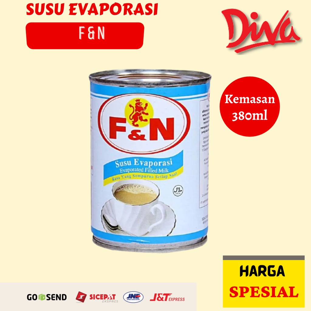 

[380ml] Susu Evaporasi F&N / Susu FN