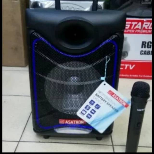 SEPEAKER MEETING WIRELESS 8 INCH ASATRON HT 8885-UKM Murah..