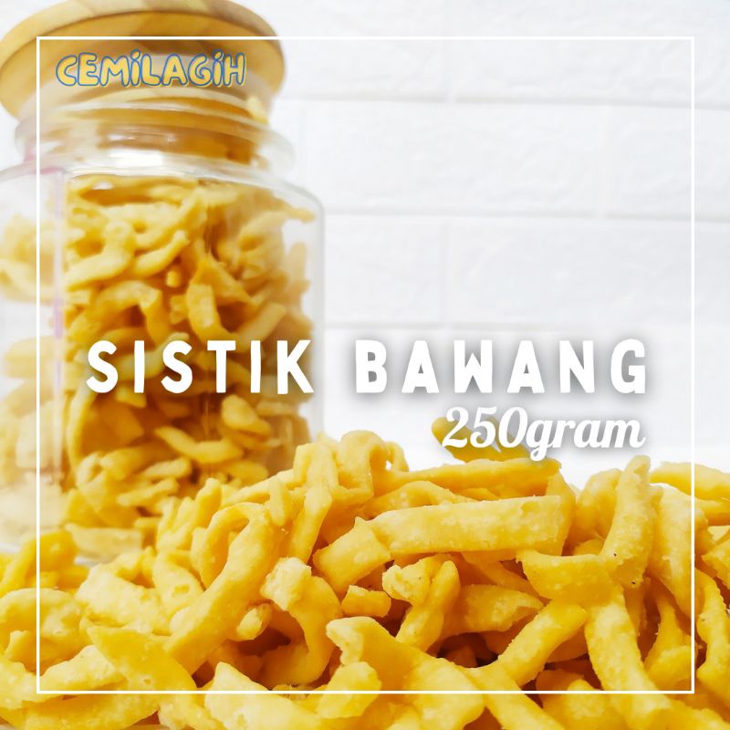 KERIPIK PANGSIT/ SISTIK BAWANG 250gram