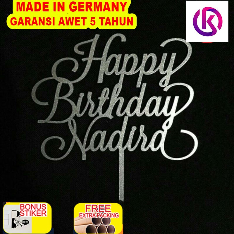 

Grosir BISA REQUEST TULISAN / HAPPY BIRTHDAY TOPPER / CAKE TOPPER /HIASAN KUE