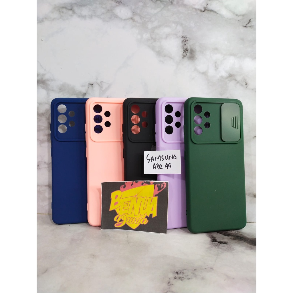 CASE SAMSUNG A12 / CASE SLIDE MACARON PELINDUNG KAMERA SAMSUNG A12 - BENUA DUNIA