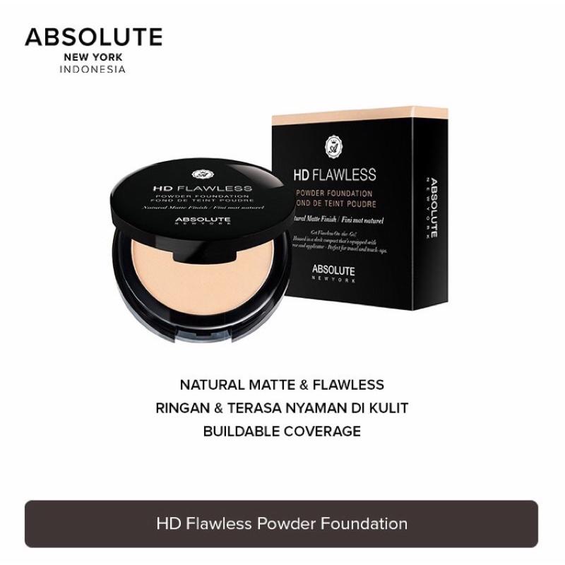HD Flawless Powder Foundation - Absolute New York