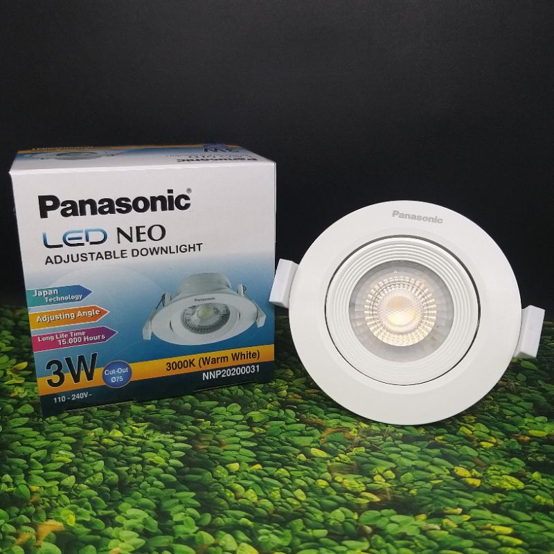 Downlight Spotlight LED 3Watt Warm White Panasonic Neo NNP20200031