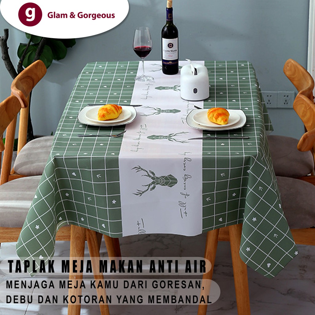 Taplak Meja Anti Air PEVA Motif TPM012