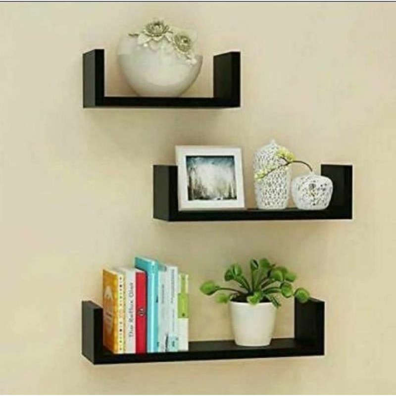 TERBARU INSPIRASI FURNITURE HIASAN RUANG TAMU RAK BUKU RAK DINDING FLAT MINIMALIS RAK FOTO SERBAGUNA