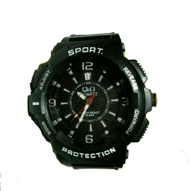QnQ Jam Tangan Sport Pria Anti Air - Strapp Rubber