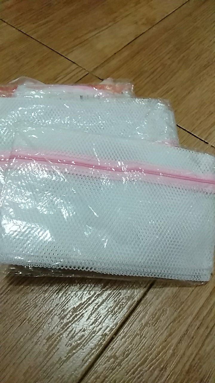 Tempat Baju Kotor Laundry Bag Jaring 50 X 60 Cm Zipper Resleting Cuci