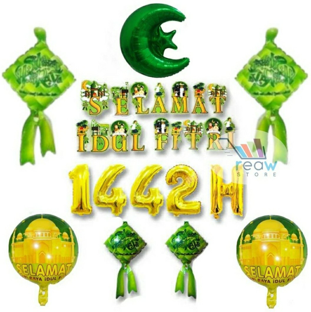 Paket Dekorasi Hiasan Idul Fitri / Lebaran / Eid Mubarak 05