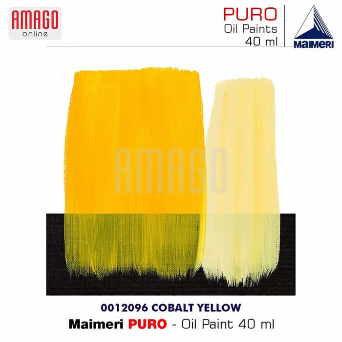 MAIMERI PURO - OIL PAINT - COBALT YELLOW - 40ML - M0012096