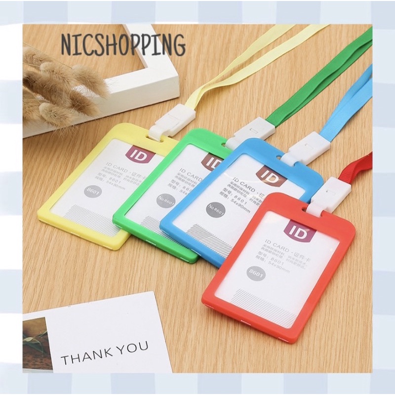 

NIC - Id card holder / gantungan kartu nama tanda pengenal / id card name tag / id card holder lucu