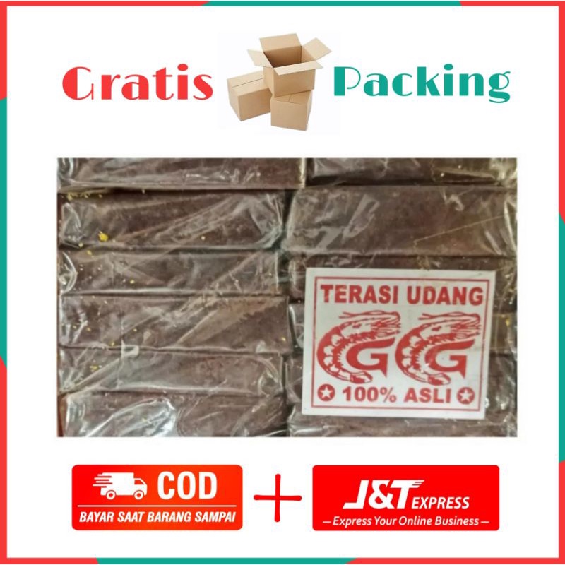 

Terasi Udang Terasi Udang Super Cap GG Isi 10 Biji Murah COD Bayar Ditempat