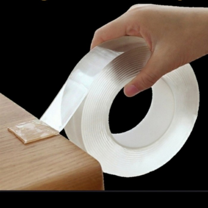 

Cantik Nano Tape Super Kuat Uk 3 Cm 2M Double Tape Bening Bagus
