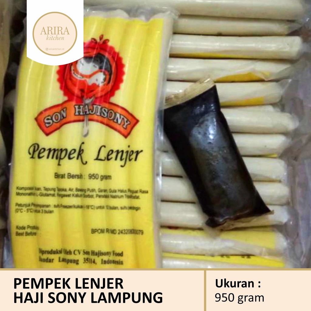 

PEMPEK LENJER HAJI SONY - 950 GRAM