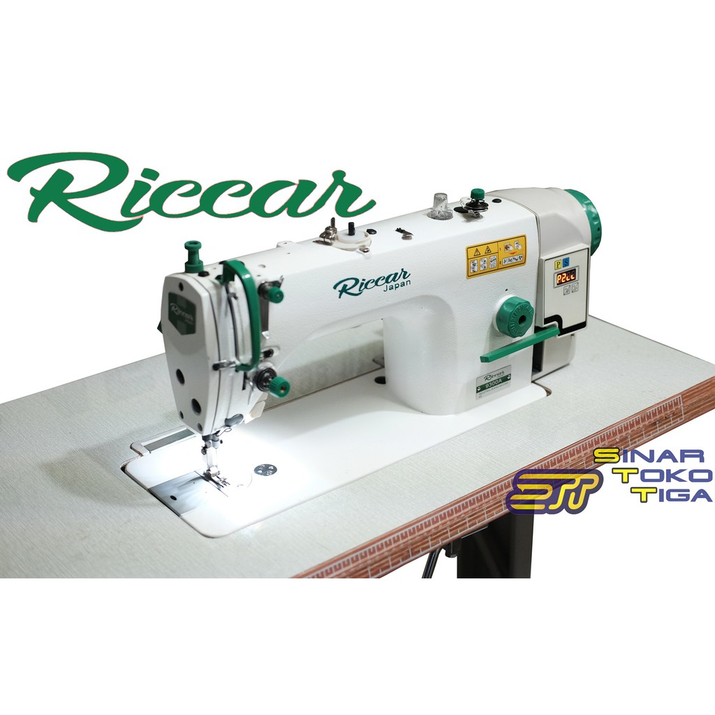 RICCAR 9300 A MESIN JAHIT PEMULA SERVO DIRECT DRIVE OTOMATIS HIGH SPEED INDUSTRI  9300A