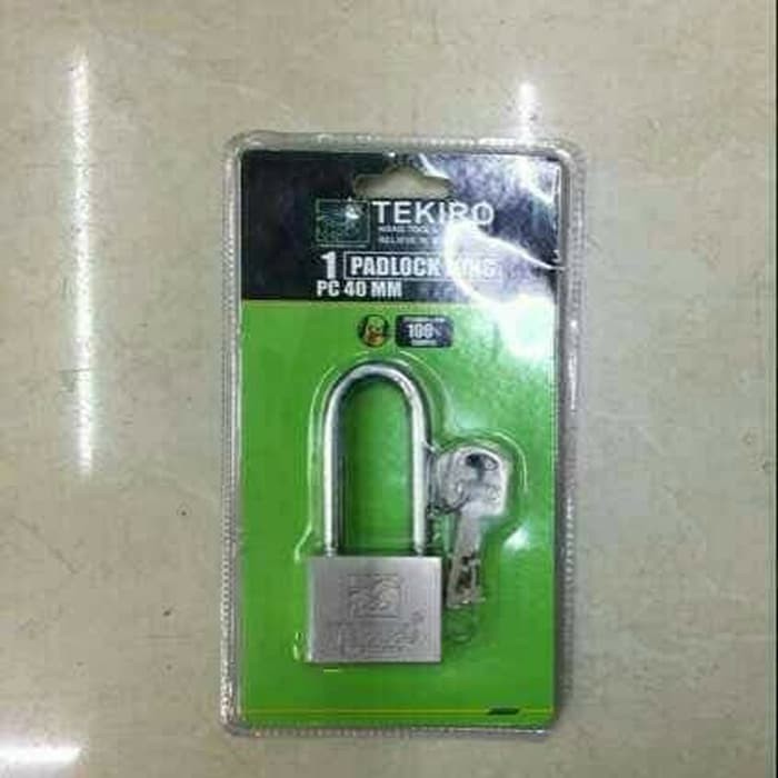 GEMBOK PANJANG 40 mm TEKIRO / PADLOCK LONG